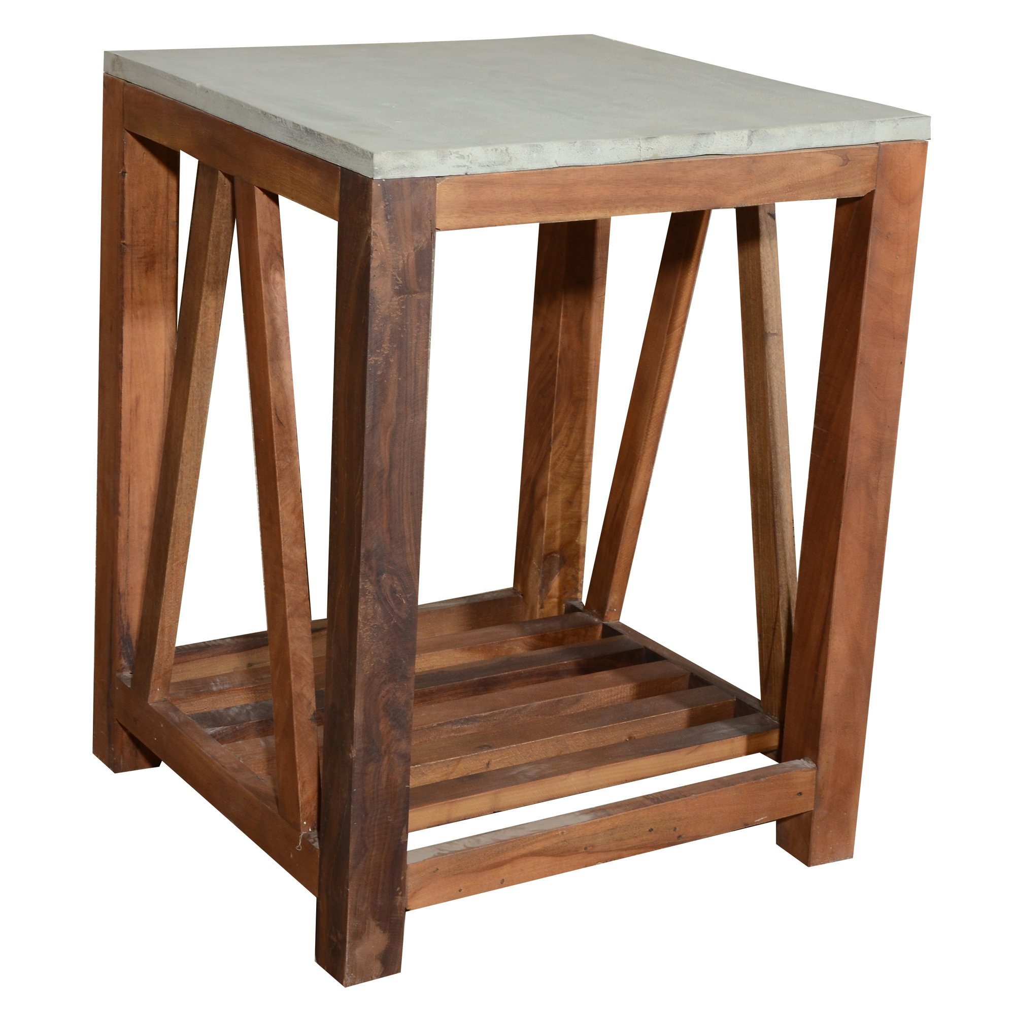 Concrete Top End Table AllModern